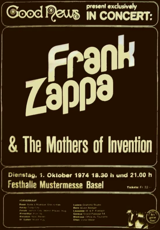01/10/1974Festhalle Mustermesse, Basel, Switzerland [1]